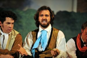 Joseph Robinson and the men Photo